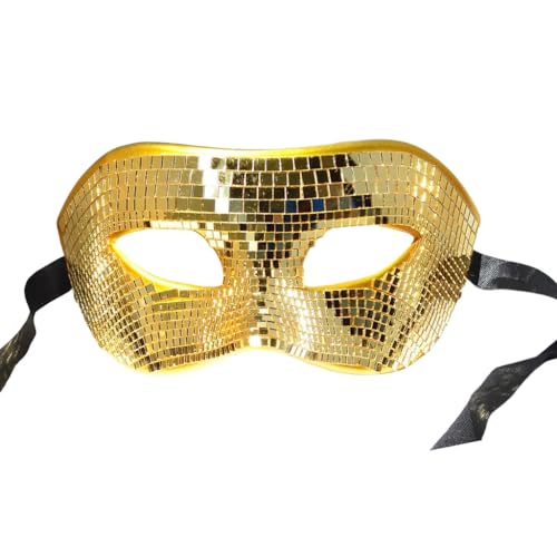Kalttoy Auffällige glitzernde Disco-Maske für Clubbing-Geburtstage und Feiern Kalttoy Auffällige glitzernde Disco-Maske für Clubbing-Geburtstage und Feiern von Kalttoy