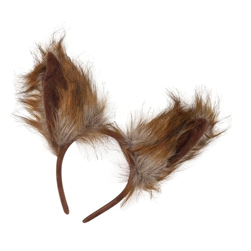 Kalttoy Haarreif mit Füchsen und Ohren und Schwanz, Set für Halloween, Karneval, Party, Wolfsohren, Haarbänder, schöne Füchse, Cosplay-Set Kalttoy Haarreif mit Füchsen und Ohren und Schwanz, Set für Halloween, Karneval, Party, Wolfsohren, Haarbänder, schöne Füchse, Cosplay-Set von Kalttoy
