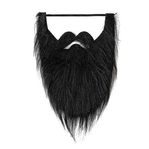 Kalttoy Halloween Fake Beard Lustig Gefälschte Schnurrbärte Kostüm Gesichtshaarzubehör mit verstellbarem elastischem Seil Kalttoy Halloween Fake Beard Lustig Gefälschte Schnurrbärte Kostüm Gesichtshaarzubehör mit verstellbarem elastischem Seil von Kalttoy