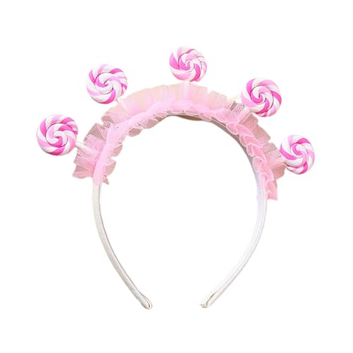 Kalttoy Handgefertigtes Lutscher-Stirnband, Süßigkeiten, Mädchen, Cosplay, Zubehör, Rüschen, Süßigkeiten, Kopfschmuck, Maskerade, Halloween, Cosplay, Party Kalttoy Handgefertigtes Lutscher-Stirnband, Süßigkeiten, Mädchen, Cosplay, Zubehör, Rüschen, Süßigkeiten, Kopfschmuck, Maskerade, Halloween, Cosplay, Party von Kalttoy