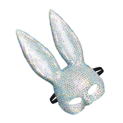 Kalttoy Realistische Kaninchen-Tiermaske, Kaninchen-Gesichtsmaske, Kostüm für Erwachsene, Cosplay-Party Kalttoy Realistische Kaninchen-Tiermaske, Kaninchen-Gesichtsmaske, Kostüm für Erwachsene, Cosplay-Party von Kalttoy