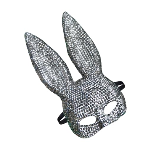 Kalttoy Realistische Kaninchen-Tiermaske, Kaninchen-Gesichtsmaske, Kostüm für Erwachsene, Cosplay-Party Kalttoy Realistische Kaninchen-Tiermaske, Kaninchen-Gesichtsmaske, Kostüm für Erwachsene, Cosplay-Party von Kalttoy