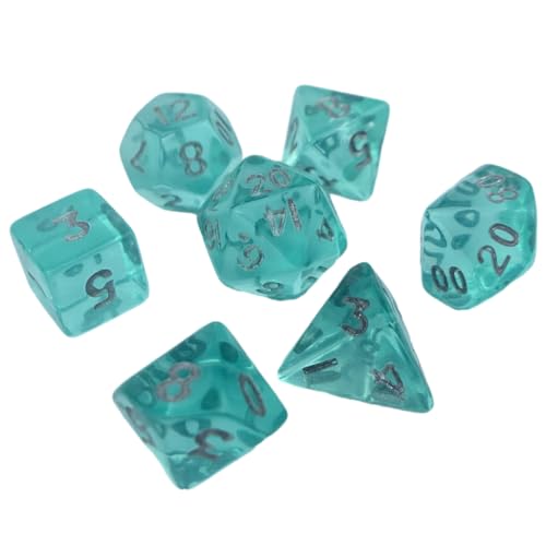 Polyedrische Mini-Würfel, klare Acrylwürfel, kleine Rollenspiele, Tischspiel-Würfel Polyedrische Mini-Würfel, klare Acrylwürfel, kleine Rollenspiele, Tischspiel-Würfel von Kalttoy