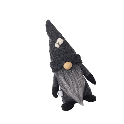 Weiche und warme Puppe, Kaffee-Zwerg mit Strickmütze, geeignet für Büro, Zuhause Weiche und warme Puppe, Kaffee-Zwerg mit Strickmütze, geeignet für Büro, Zuhause von Kalttoy