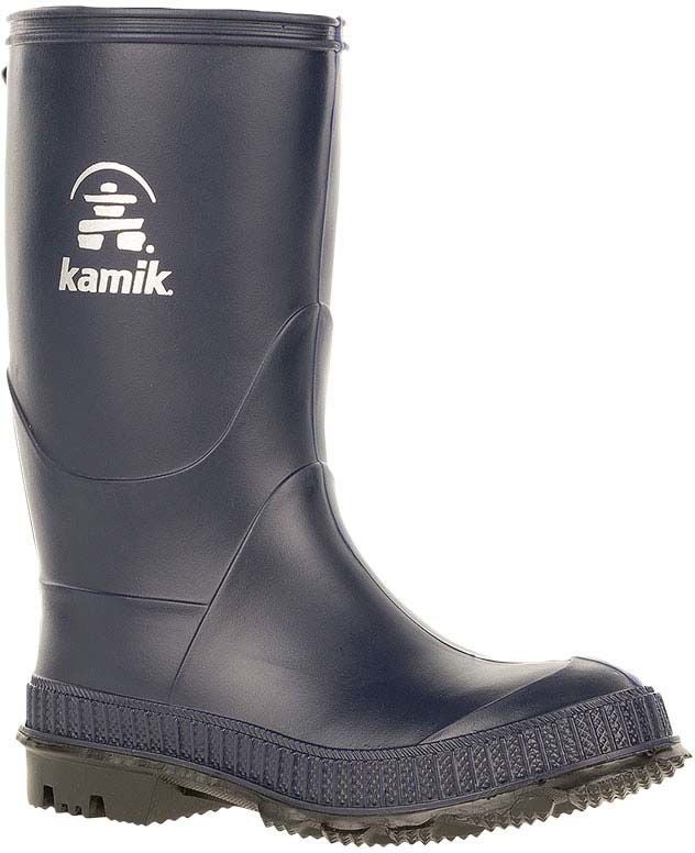 Kamik Stomp Gummistiefel, Nav Blk, 25, Kindergummistiefel, Kinderstiefel, Gummistiefel kinder, Kids von Kamik