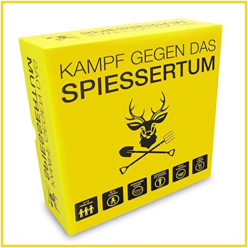 KAMPFHUMMEL Kampf gegen das Spiessertum - das fiese deutsche Kartenspiel für Leute mit schwarzem Humor von KAMPFHUMMEL