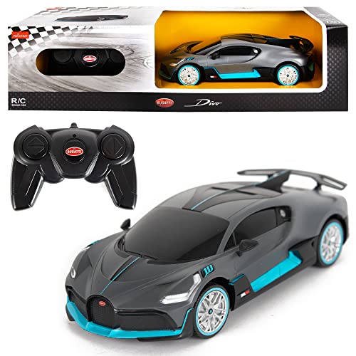 KandyToys Ferngesteuerter Bugatti Divo | 1:24 R/C-Modellauto | Offiziell Lizenziertes Bugatti-Modell | RC-Auto von KandyToys