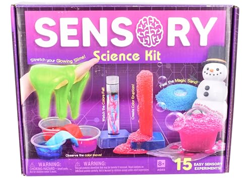 KandyToys Sensorisches Wissenschafts-Set für Kinder, pädagogisches Wissenschaftsset, Wissenschaftliches Geschenk von KandyToys