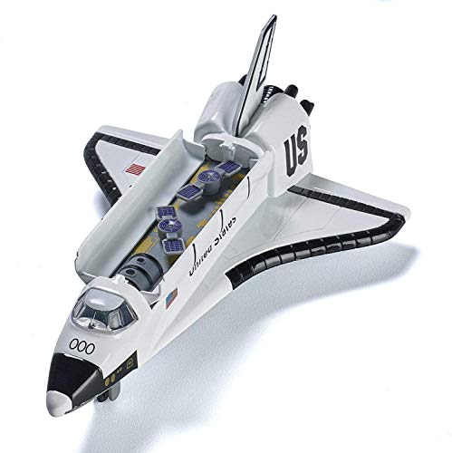 KandyToys NASA Raumschiff, Metall, Druckguss, Rückzugmotor, Space Shuttle, Weltraum, Unisex, Alle Altersgruppen von KandyToys