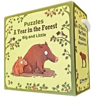 A Year in the Forest Puzzles, Big and Little von Kane/Miller Book Publishers