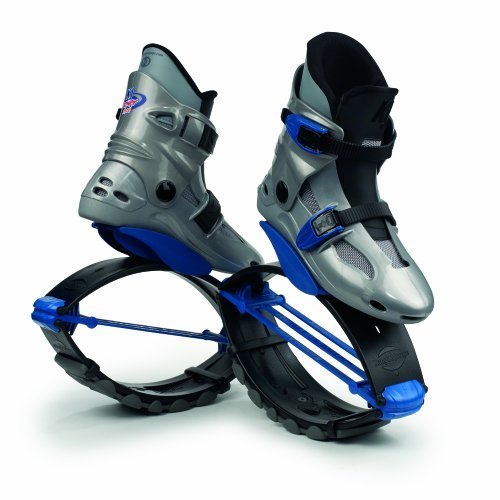 Kangoo Jumps Power Shoe (Kids) Silver and Blue, Boys 1- 3 by Kangoo Jumps KJ-Power Shoe JumpBoots von Kangoo Jumps