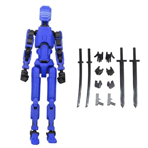 Kangtm SpaßIge 13-Actionfigur, 3D-Gedruckte, Mehrgelenkige, Bewegliche T13-Actionfigur, Einzigartige 13-Actionfigur, Dekorativer Dummy, E von Kangtm