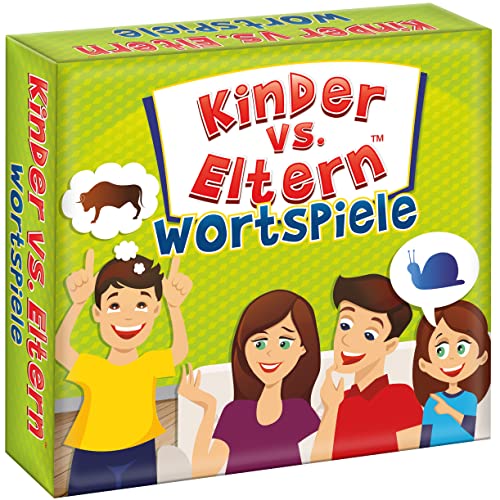 Brettspiele für Kinder Familienspiel Spiel für Kinder Party-Spiel Kinder Vs. Eltern Wortspiele für Kinder 6+ von KANGUR