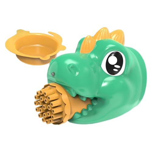 Elektrisches Blasenmacher LED Spielzeug 22 Löchern Cartoon Dinosaurier Fan Geschenk Freien von Kaohxzklcn