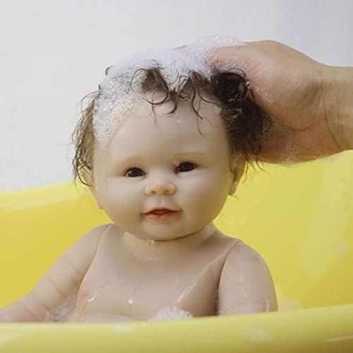 Kaohxzklcn 50 Cm/19 68 In Neugeborene Baby Puppen Echte Baby Puppen Waschbar Alter von Kaohxzklcn