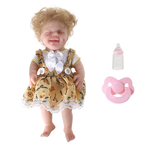Kaohxzklcn 6in Neuheit Spielzeug Säugling Zarte Kleid Baby Geeignet Neugeborene Nickerchen Liefert Waschbar von Kaohxzklcn