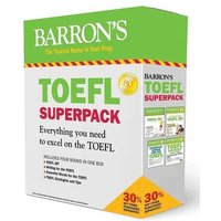 TOEFL IBT Superpack: 4 Books + Practice Tests + Audio Online von Kaplan Publishing