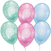 Pusteblume Latexballons im 6er Pack, 28-30cm von Karaloon GmbH