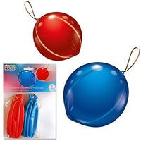 Punch Ballons im 2er Pack mit Gummibändchen, toller Partyspaß, 45 cm von Karaloon