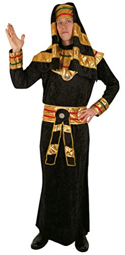 Karneval-Klamotten Pharao Kostüm Herren Ägypter schwarz Gold von Karneval-Klamotten