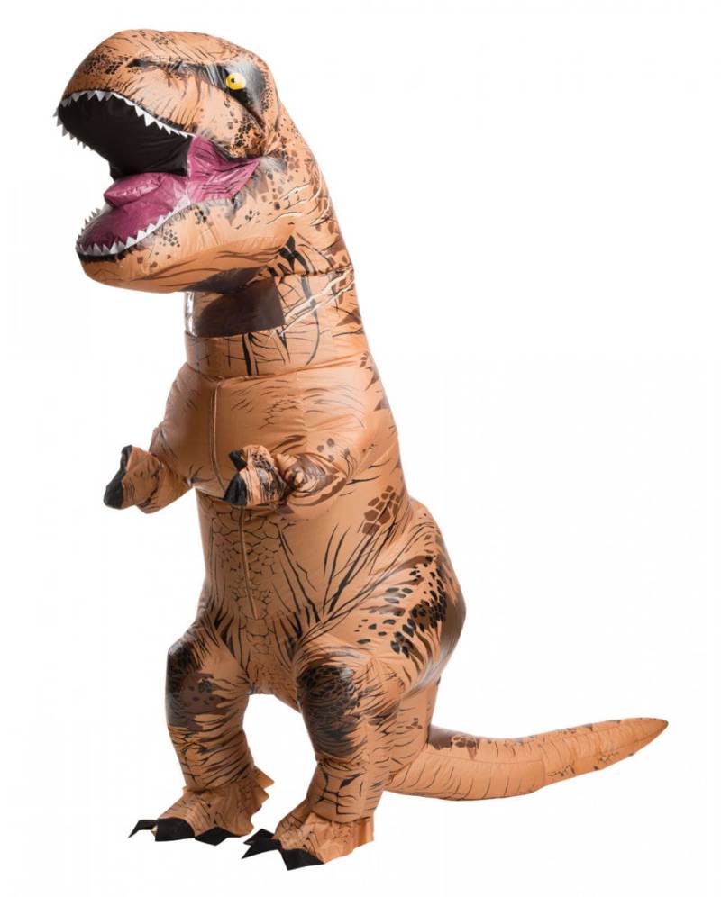 Aufblasbares T-Rex Kostüm  Jurassic World One Size von Karneval Universe