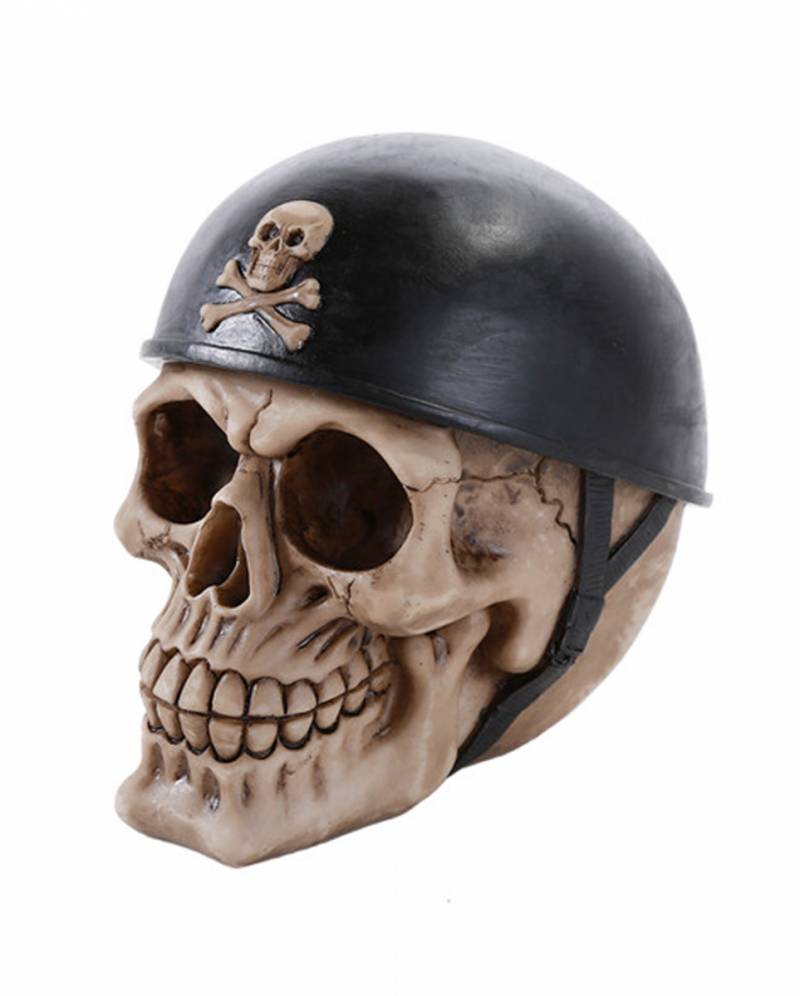 Biker Totenschädel mit Helm ★ von Karneval Universe