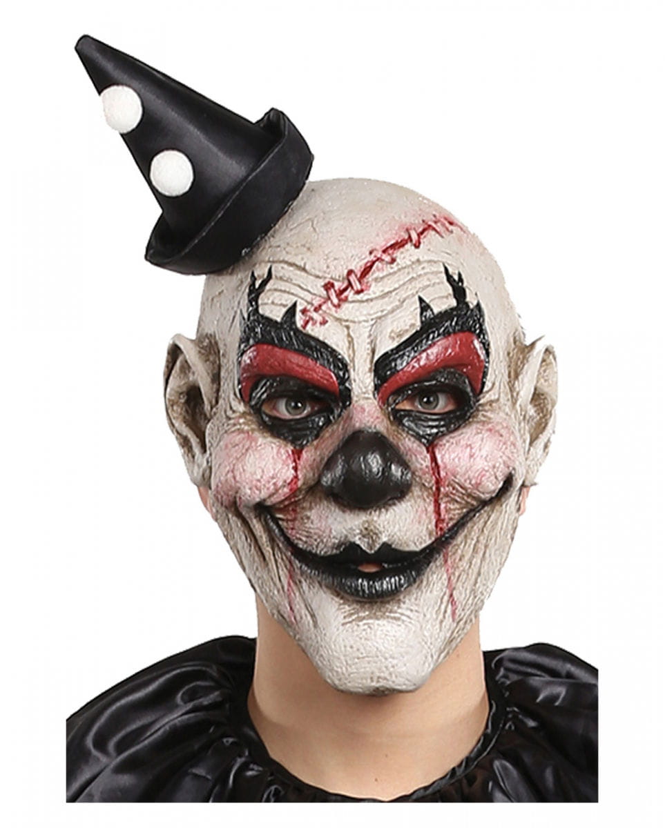 Deadly Joke Clowns Maske  Grusel Clown Maske von Karneval Universe