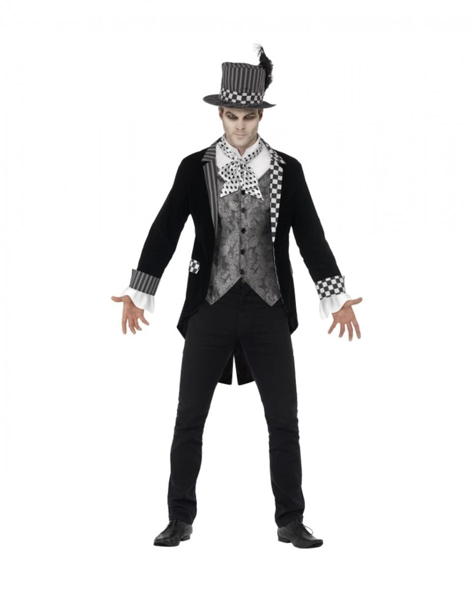 Deluxe Kostüm Dark Hatter für Halloween & Fasching M von Karneval Universe