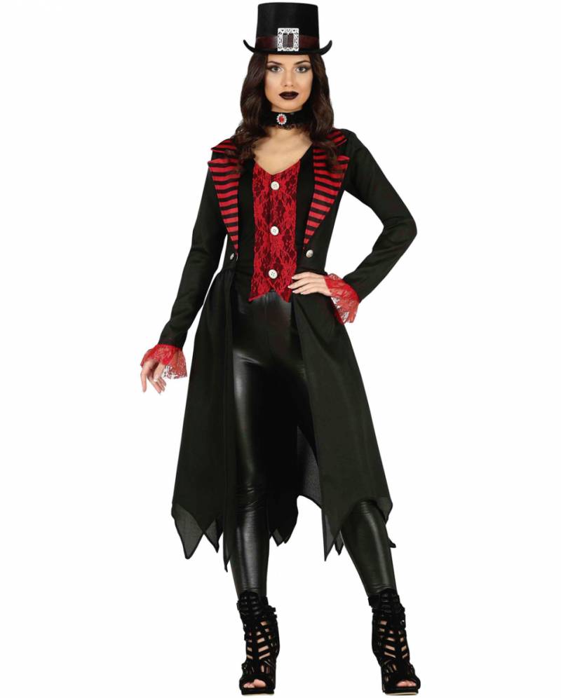 Elegantes Gothic Vampiress Damenkostüm für ? M von Karneval Universe