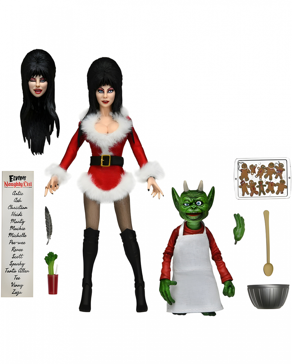 Elvira: Very Scary Xmas Elvira Actionfigur 20cm NECA Fanartikel Elvira: Very Scary Xmas Elvira Actionfigur 20cm NECA Fanartikel von Karneval Universe