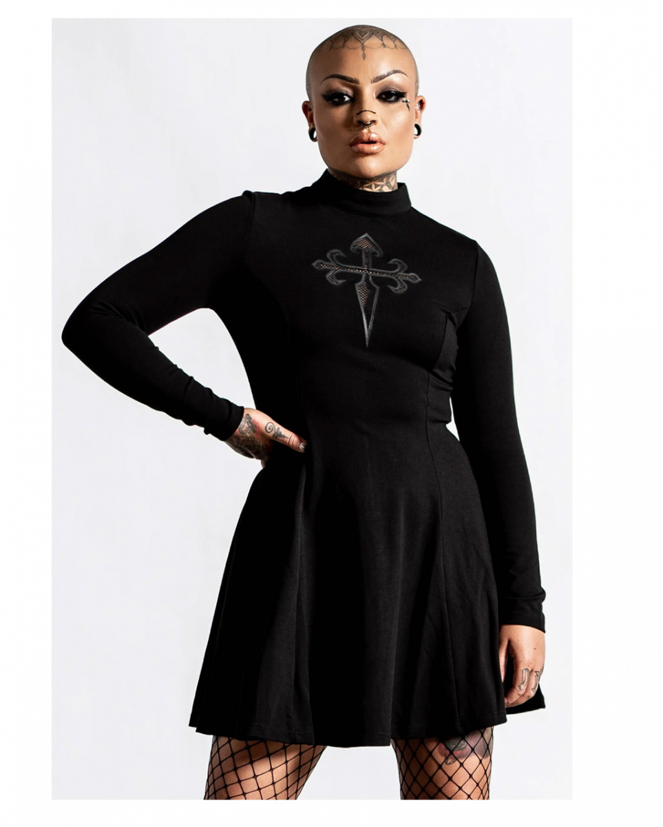 Evanna Kreuz Kleid KILLSTAR online kaufen S von Karneval Universe