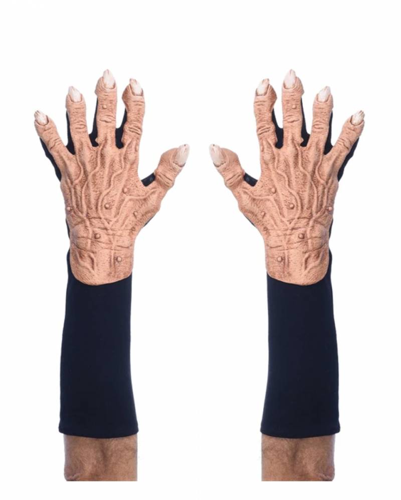 Fiese Monster Flesh Handschuhe Hautfarben ★ von Karneval Universe