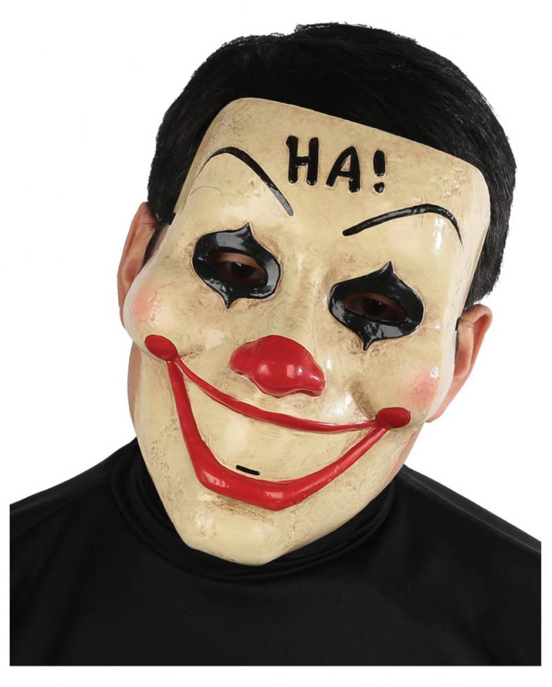 Gesichtsmaske Vintage Clown jetzt online kaufen von Karneval Universe