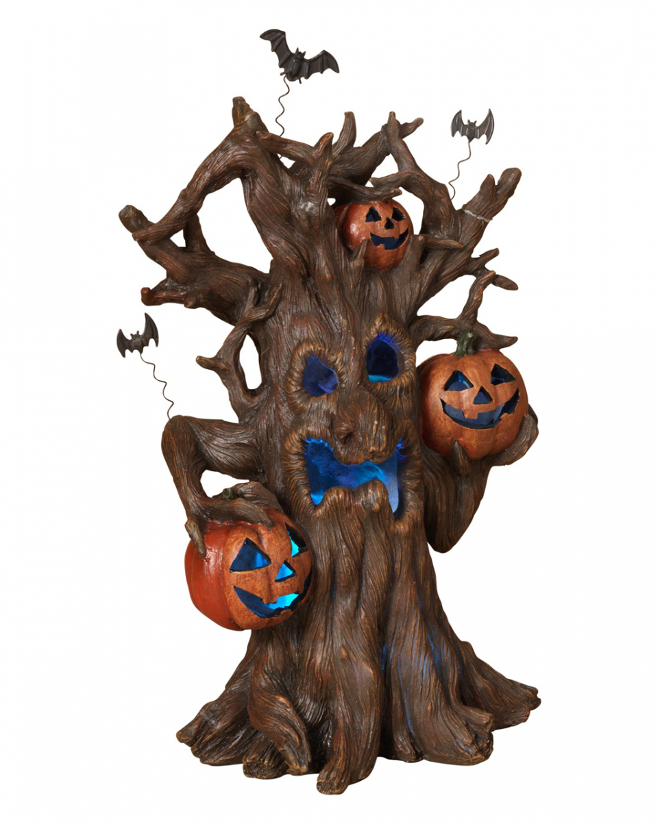 Halloween Geisterbaum mit LED 45cm  HIER online kaufen von Karneval Universe