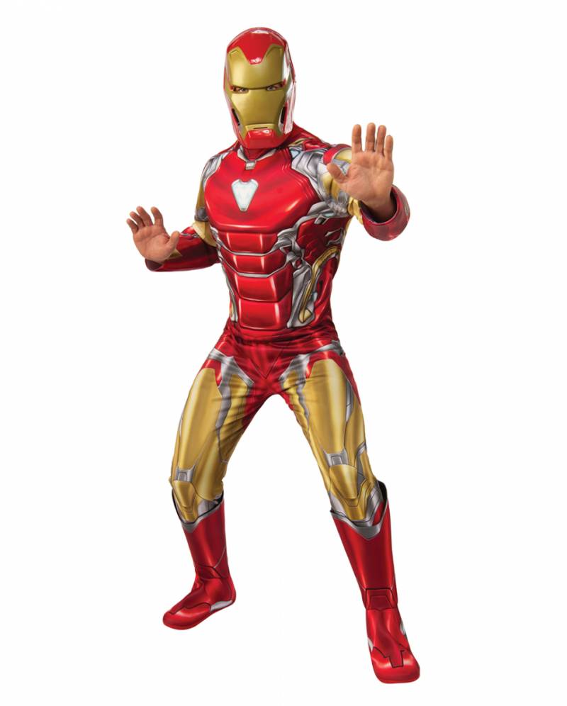 Iron Man Deluxe Herrenkostüm für Karneval & Fasching M/L von Karneval Universe