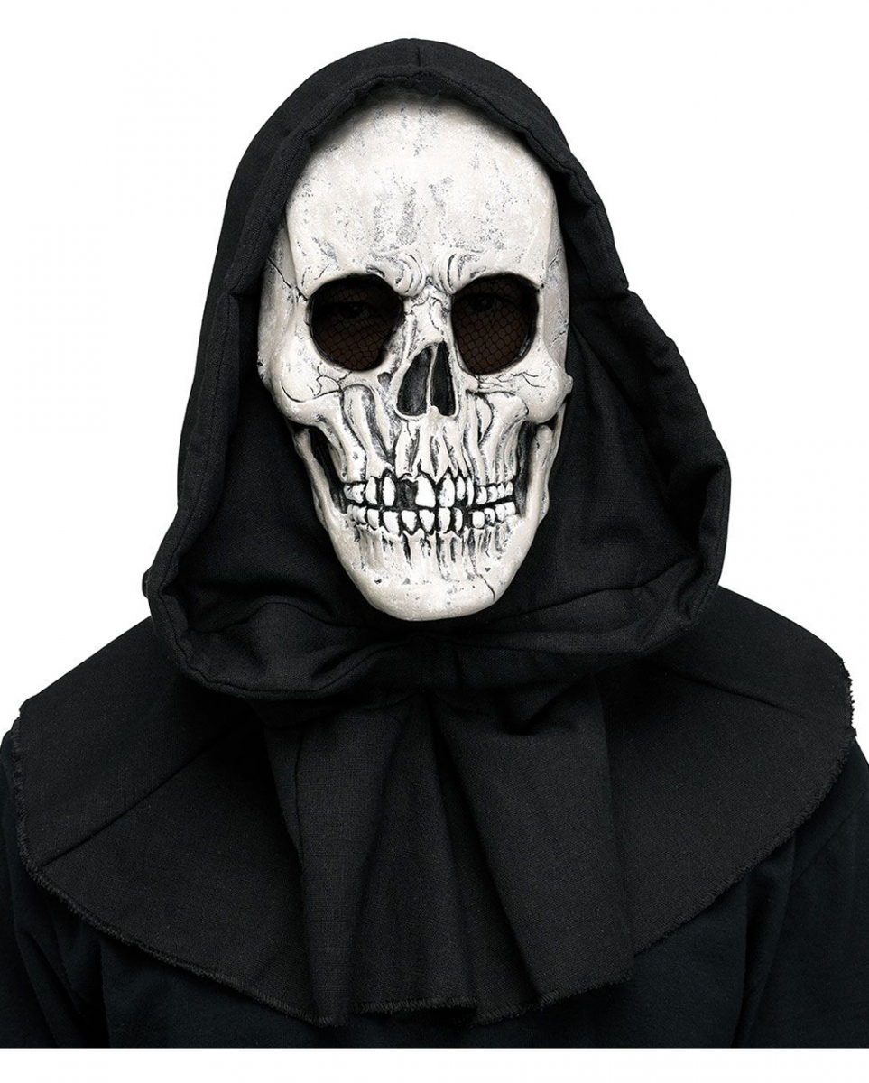 Kapuzenmaske Reaper  Gruselmaske von Karneval Universe