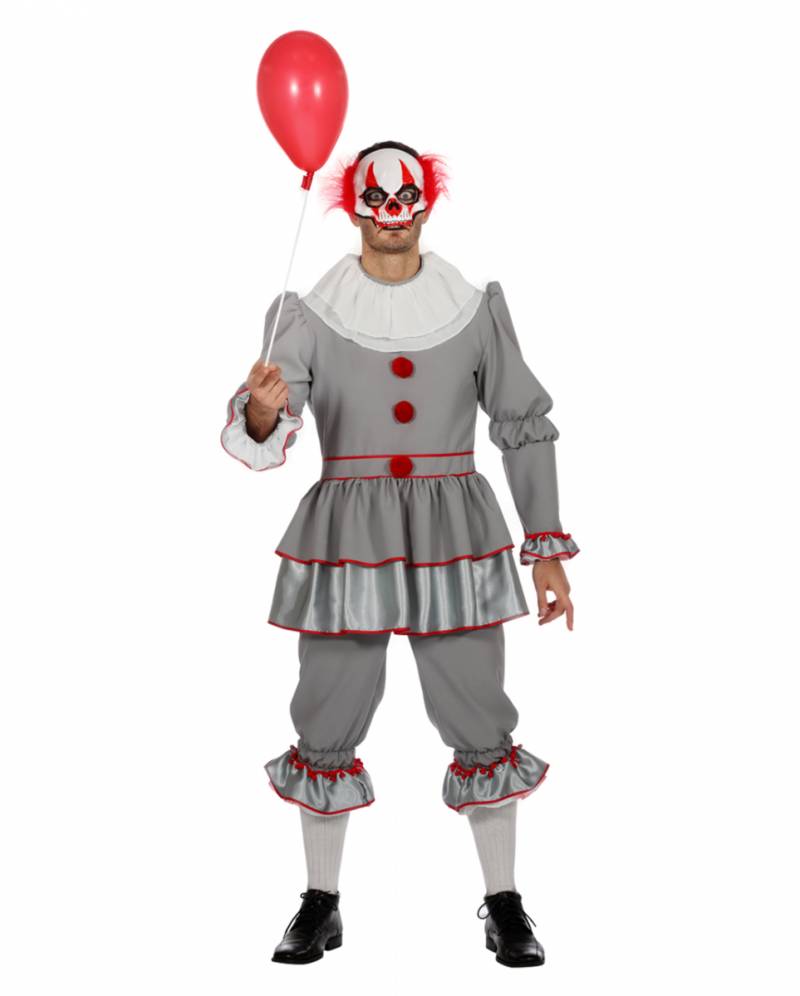 Killer Clown Kostüm Herren für Halloween 50 von Karneval Universe