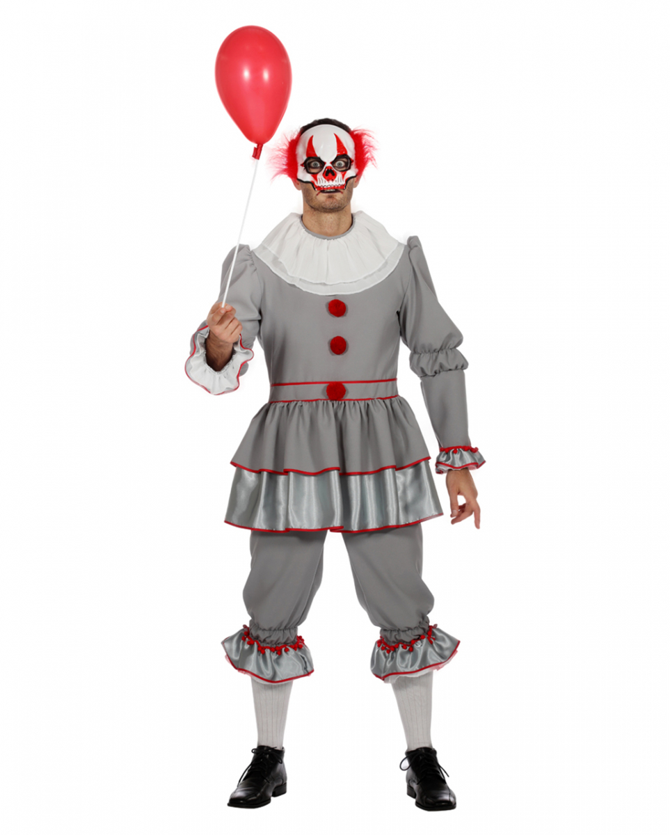 Killer Clown Kostüm Herren für Halloween 52 von Karneval Universe