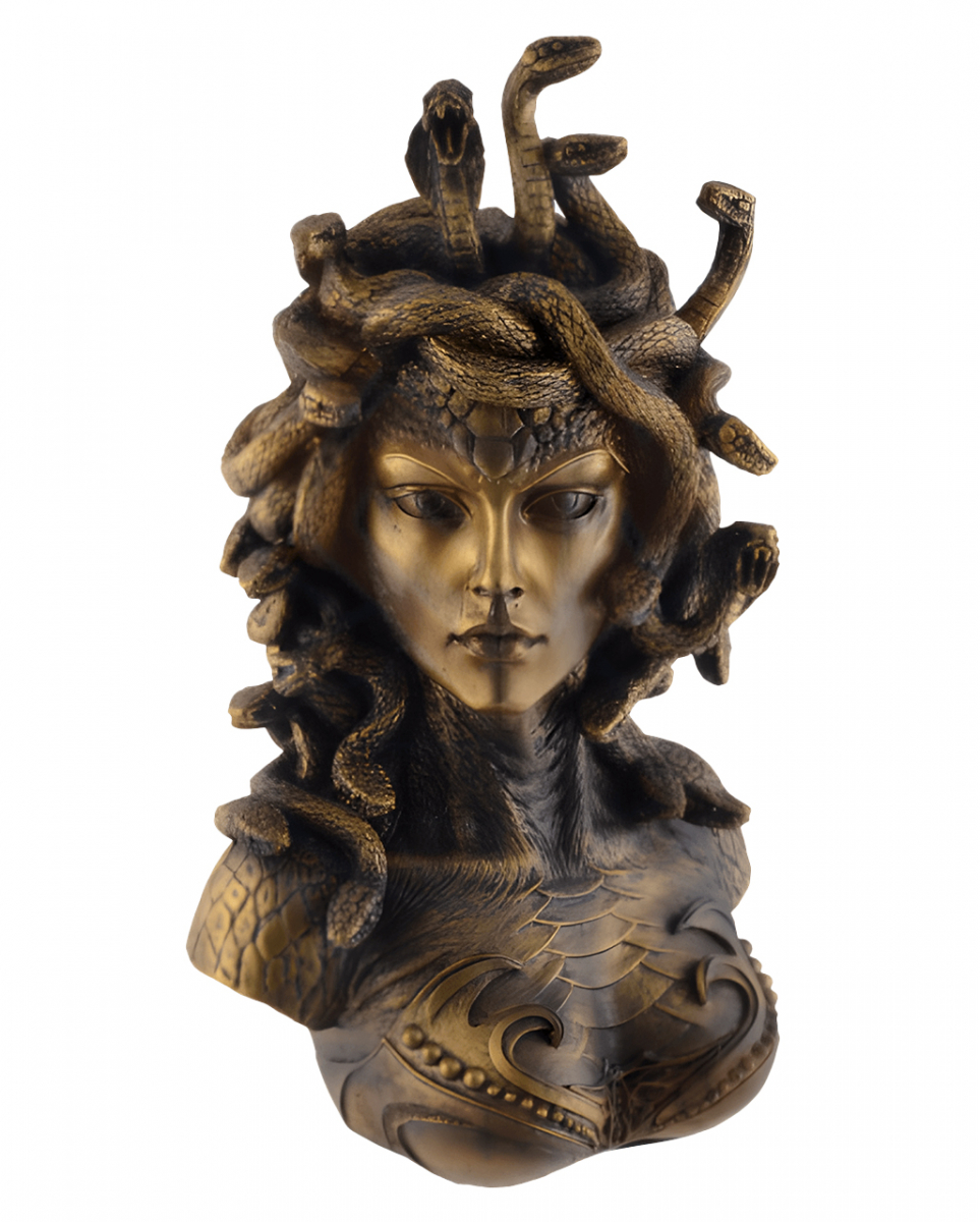 Medusa Figur Büste 28cm  Fantasy Deko von Karneval Universe