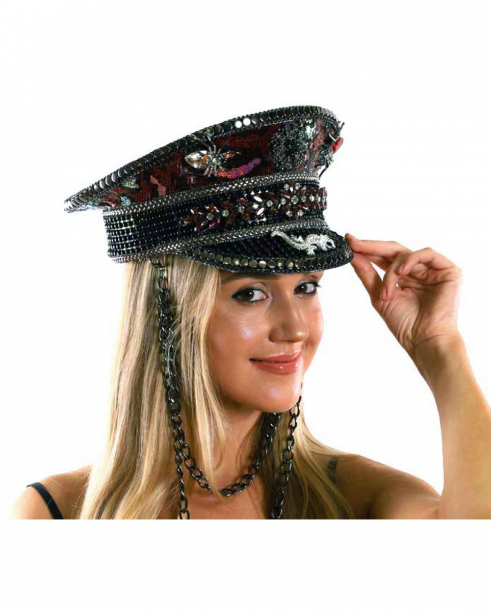 Militär Festival Schirmmütze Bordeaux Militär Festival Schirmmütze Bordeaux