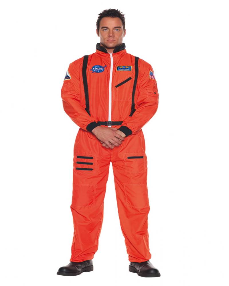 Astronauten Overall orange XXL   Astronauten Kostüm von Karneval Universe