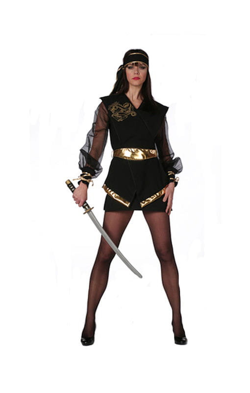 Ninja Dragonlady Kostüm Plus Size Ninja Dragonlady Kostüm Plus Size