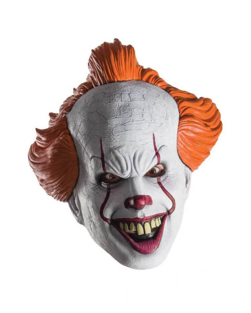 Original Pennywise Halbmaske aus ES 2017 von Karneval Universe