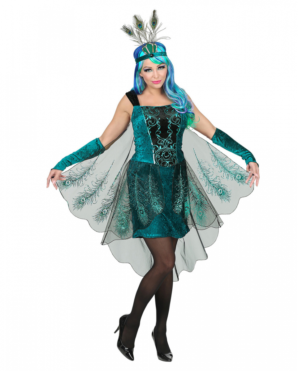 Pfauen Fairy Damenkostüm für Karneval L Pfauen Fairy Damenkostüm für Karneval L von Karneval Universe