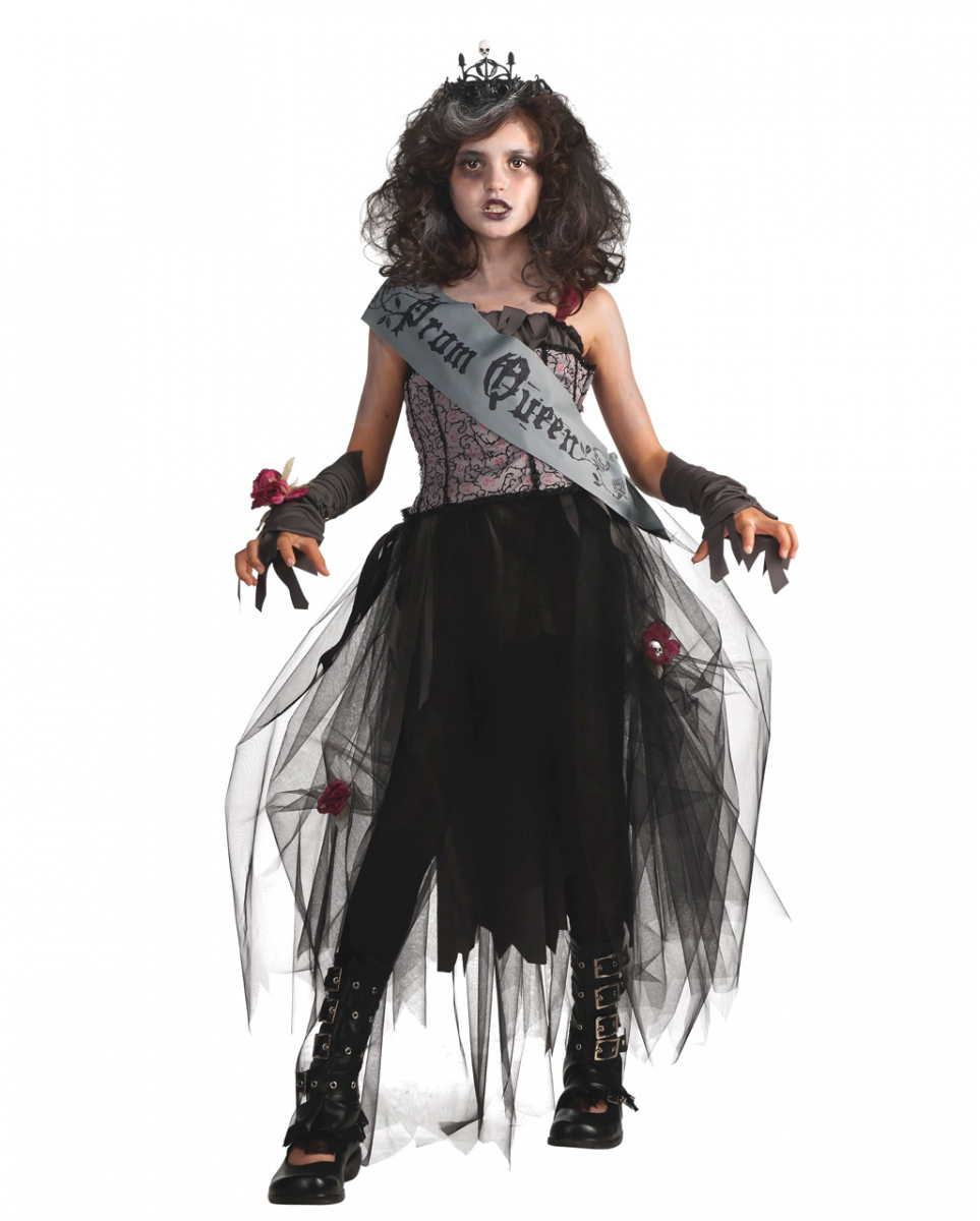 Prom Queen Kinderkostüm  Zombie Kostüm für Mädchen L 146-158 von Karneval Universe