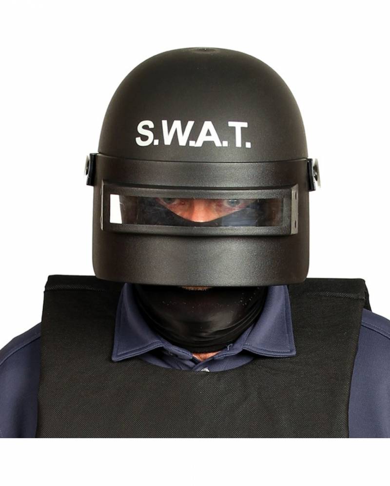 S.W.A.T. Helm für Erwachsene für Fasching von Karneval Universe