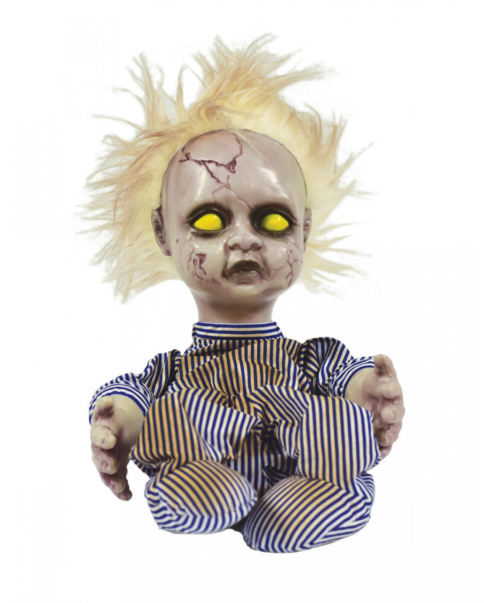 Schreiende & strampelnde Baby Puppe Animatronic ➤ von Karneval Universe