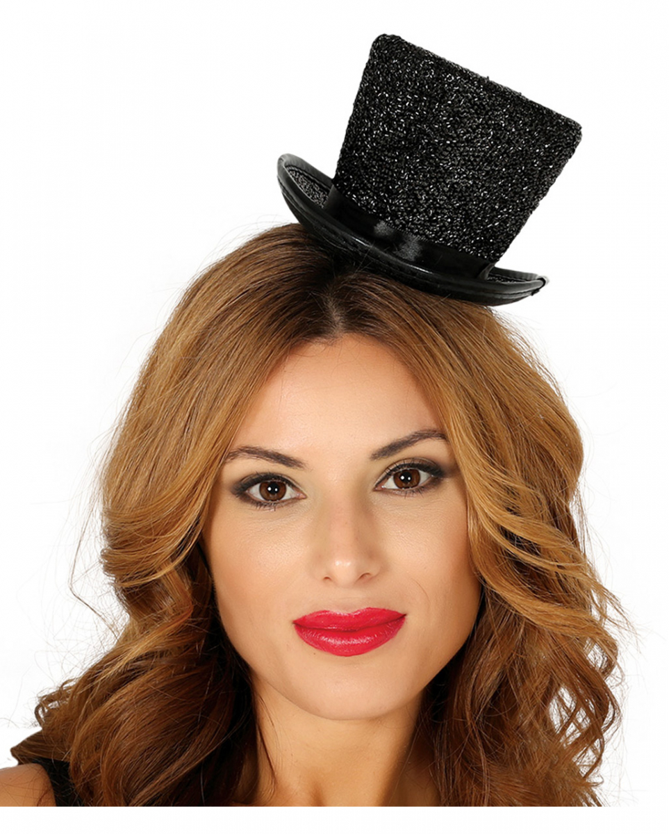 Schwarzer Mini Zylinder Glänzend Schwarzer Mini Zylinder Glänzend