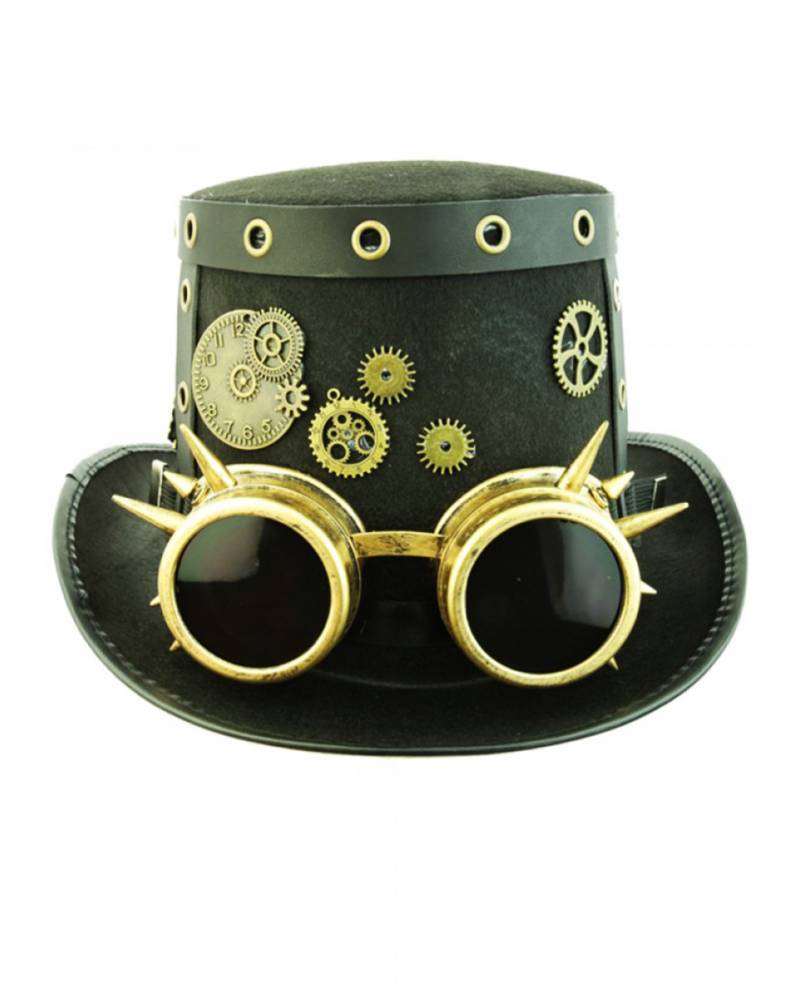 Steampunk Hut mit Fliegerbrille ➔ Kostümzubehör ✓ von Karneval Universe