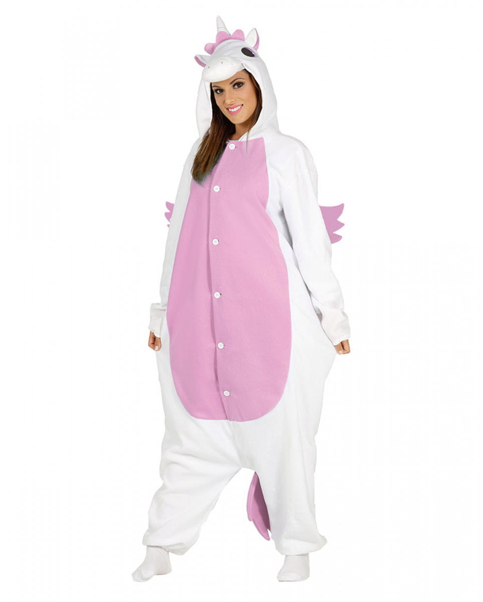 Unicorn Pyjama Kostüm für Damen L 42/44 von Karneval Universe